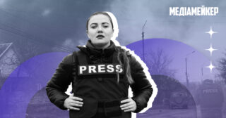 Анна Калюжна, військова кореспондентка Bihus.Info