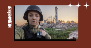 Воєнна кореспондентка Анна Калюжна заявила про погрози, які отримала на свою адресу й на адресу своїх батьків
